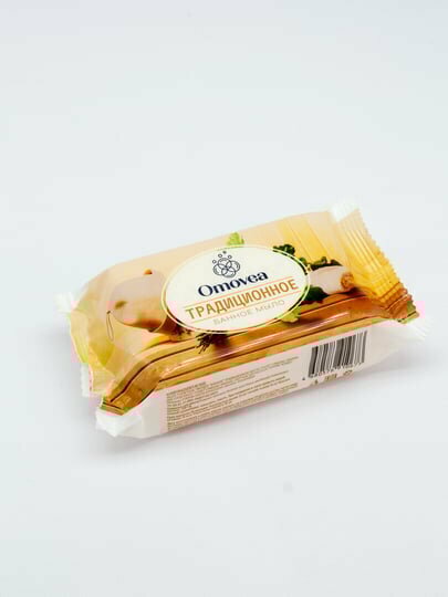 Мыло туалетное Omovea "банное" традиционное, Россия, 180 грамм