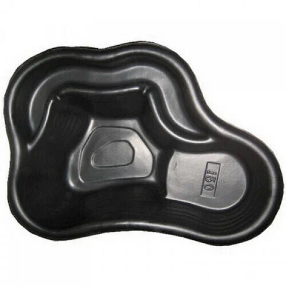 Пруд декоративный байкал  садовый пластиковый. черный 150 литров