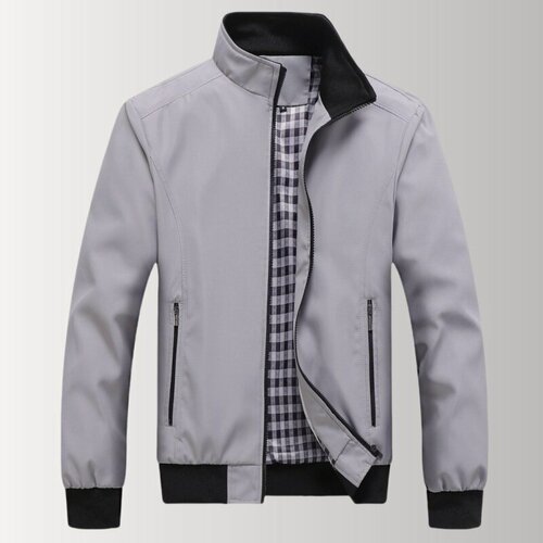 Изображение товара Повседневная легкая рабочая куртка больших размеров для мужчин, весна-осень.