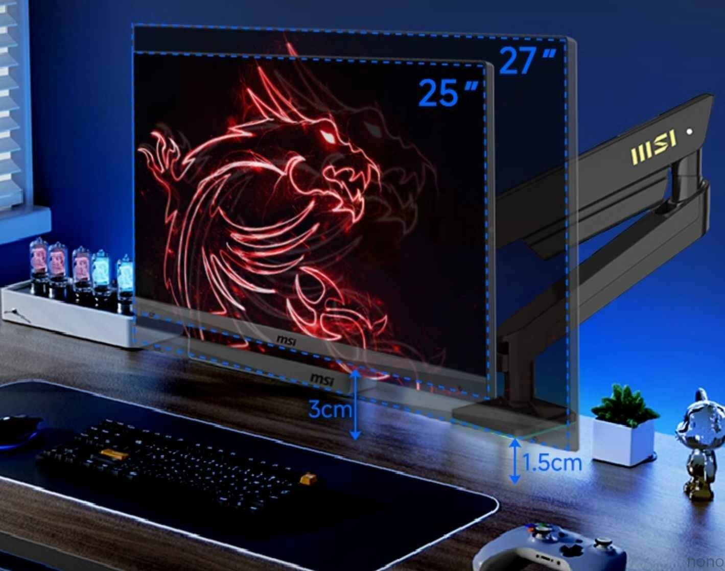 Новый стиль осени и зимыКрепление для монитора MSI SP300 Белый без подсветки-x