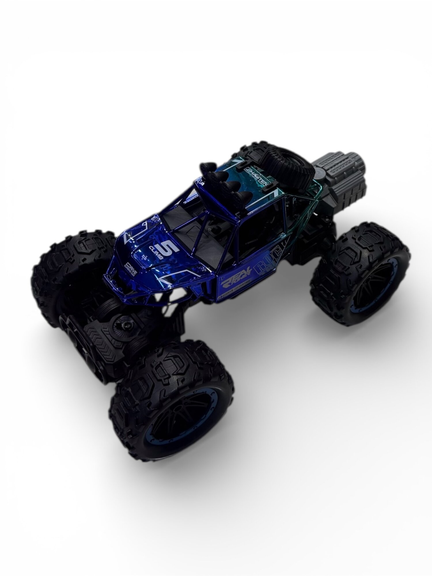 Радиоуправляемый внедорожник Rock Crawler , с металлическим корпусом с дымом