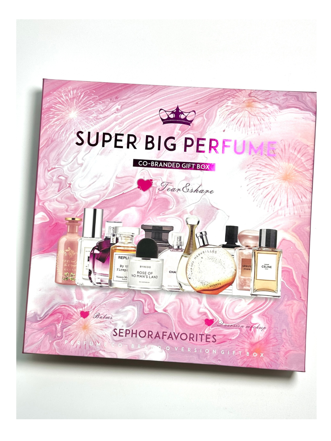Набор женских духов SUPER BIG PERFUME, 12шт, подарочная упаковка