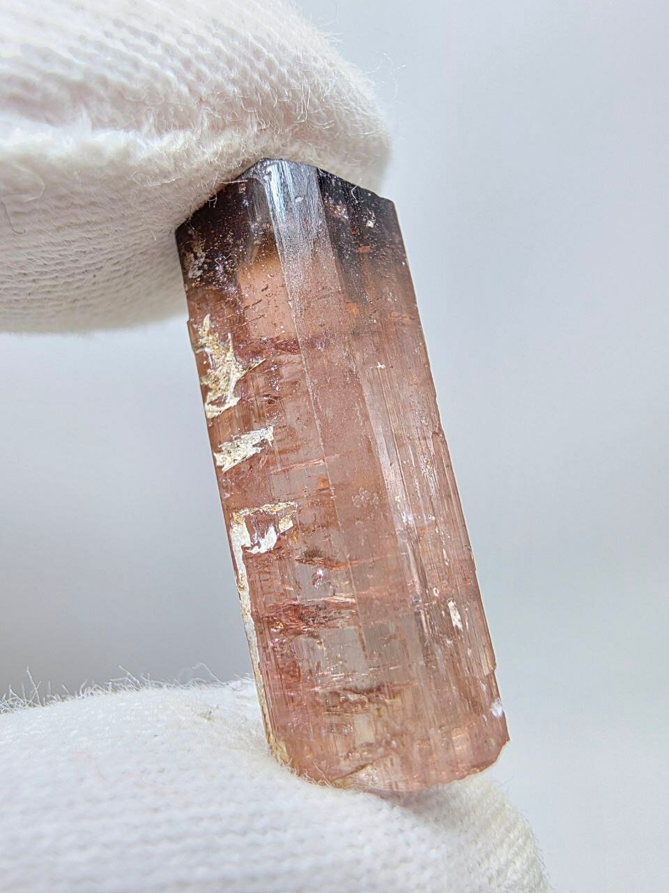 Кристалл турмалина 24 мм, 3.46 г. — фото 1