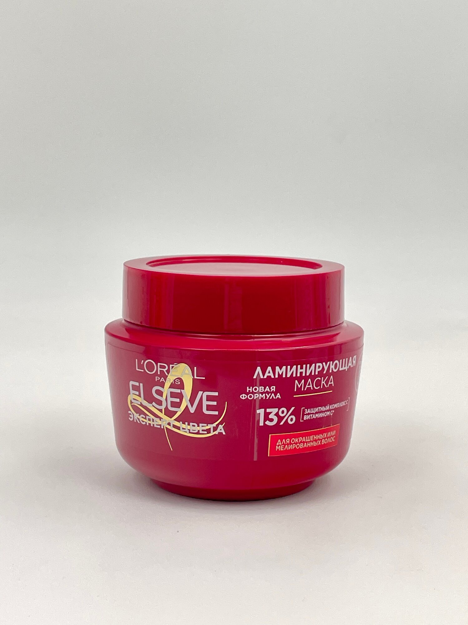 Ламинирующая маска для волос L’Oréal Paris Elseve Эксперт цвета для окрашенных и мелированных волос, 300 мл