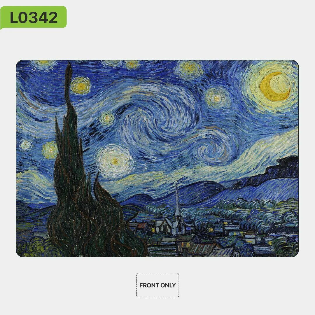 Наклейки Skin Wrap для MacBook Pro/Air | Коллекция MacAir 13 2020 M1, Same as image, Front Only