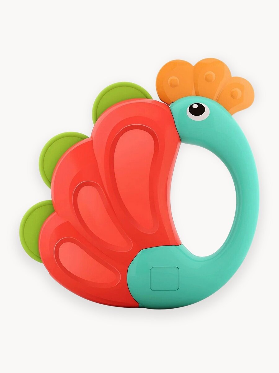 Погремушка HOLA Павлин FCJ0714048 разноцветный