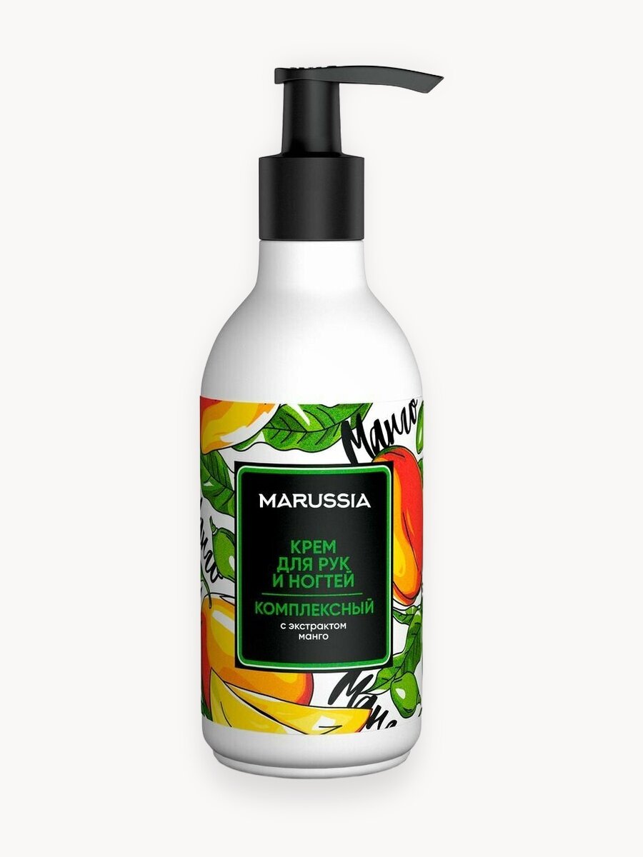 Крем для рук и ногтей Marussia комплексный с экстрактом манго, 250 мл