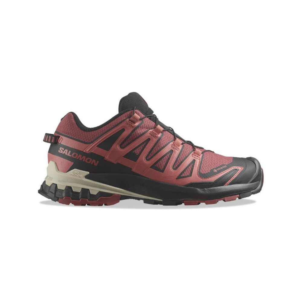 Кроссовки Salomon XA PRO 3D V9 GTX W 2025 (Cow Hide / Black / Faded Rose 6), размер US: 6, бордовый