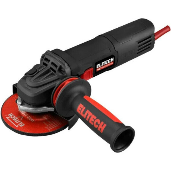 УШМ сетевая Elitech AG 1412E, 1400 Вт, 125 мм ELITECH HD - фото №1