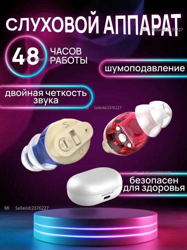 Слуховой аппарат Show Room , цифровой усилитель слуха для пожилых и взрослых людей фото