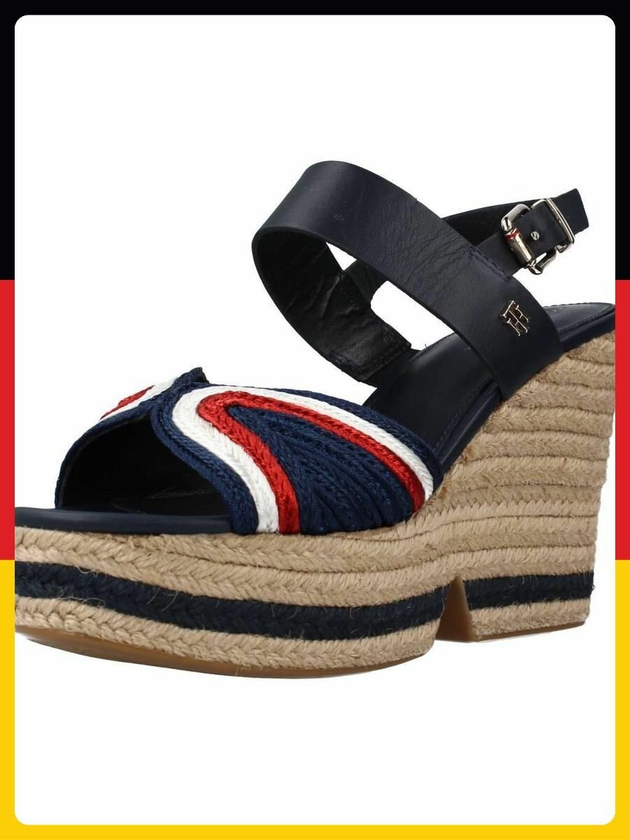 Босоножки TOMMY HILFIGER, размер EU37, синий