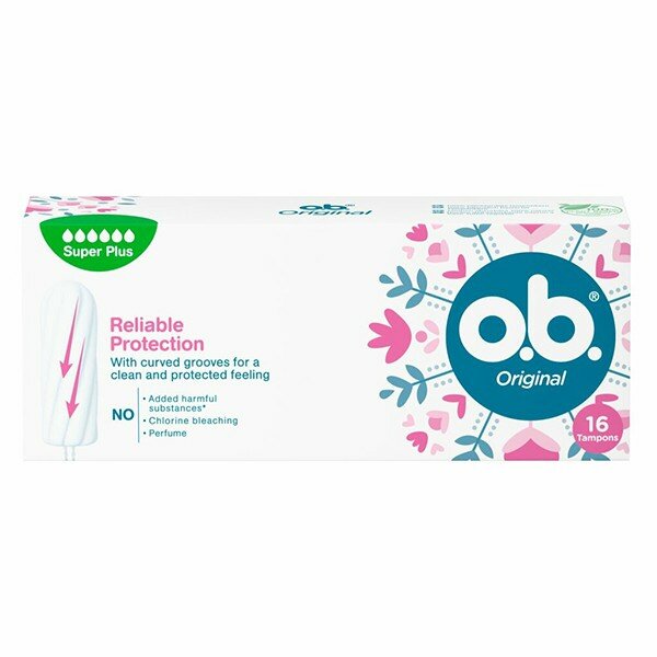 ОБИ Тампоны гигиенические женские OB Original Super Plus 16 шт фото