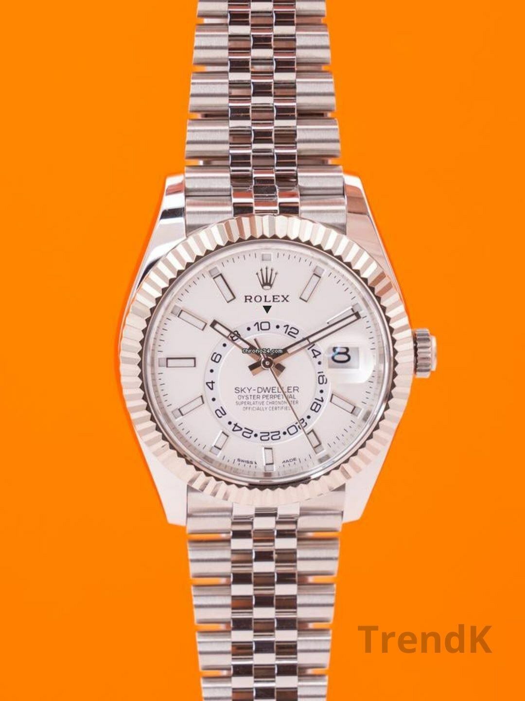 Наручные часы Rolex, белый, — фото 1