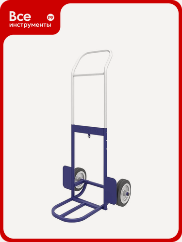 Изображение товара Грузовая тележка с дополнительной полкой и выдвижной ручкой RUSKLAD литые колеса d 200 мм КГ 100 П литые 200