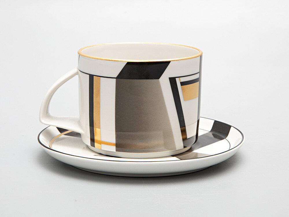 Чайная пара "Проект 1 " форма Баланс, 280мл. , Императорский фарфоровый завод — фото 1