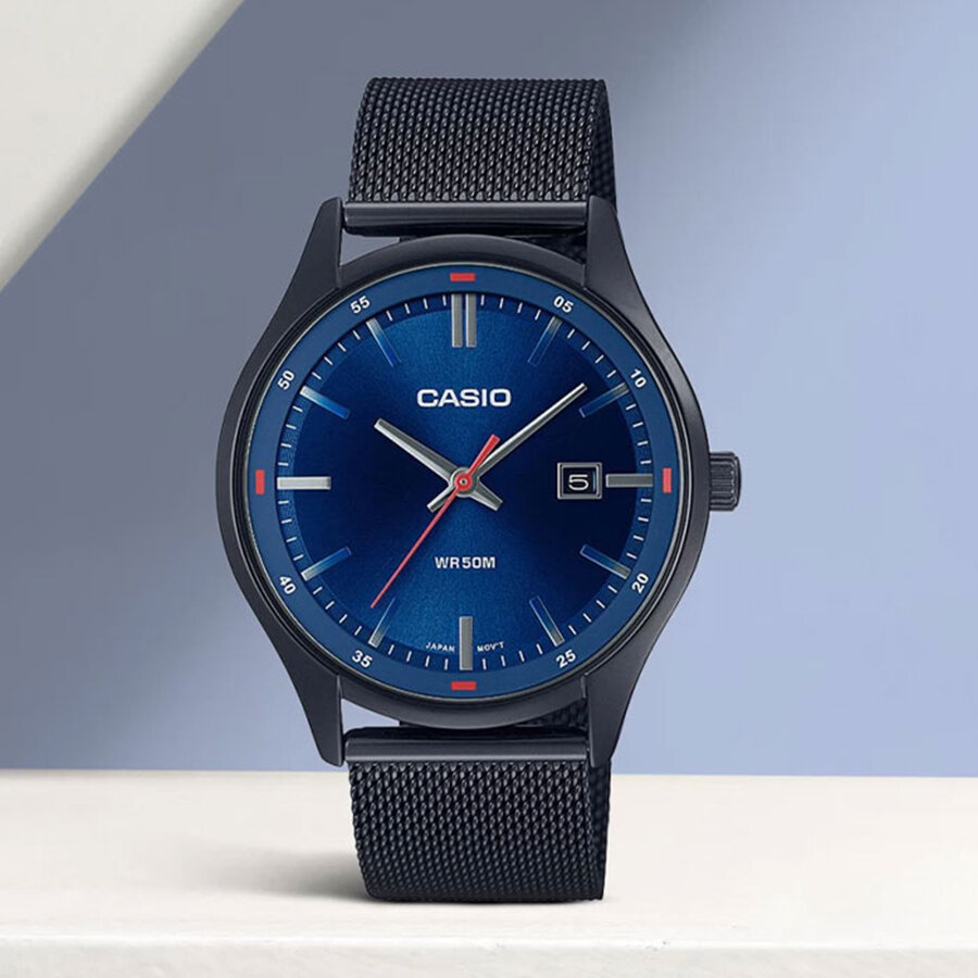 Наручные часы CASIO, черный/синий