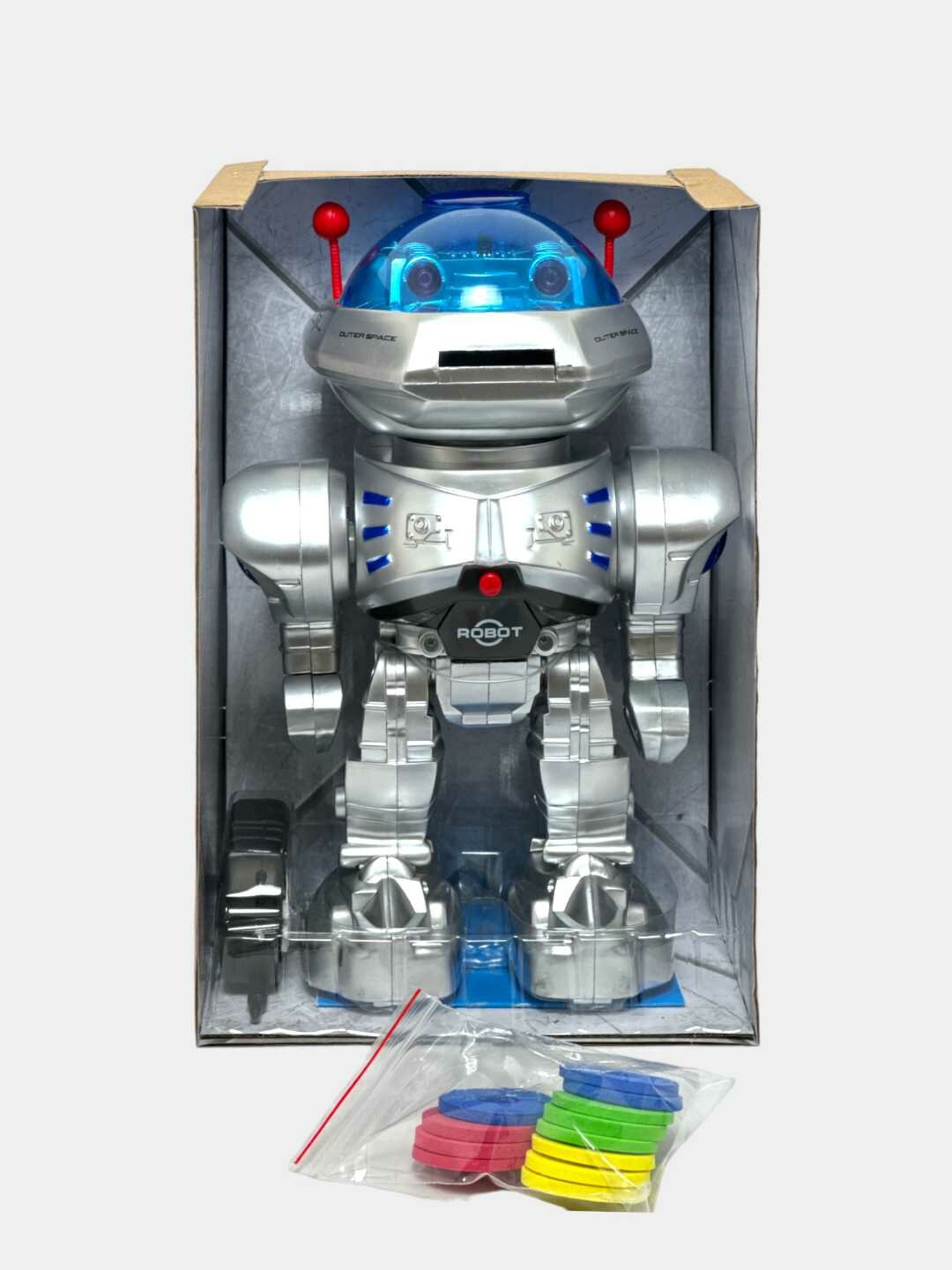 Интерактивный робот Space Armor с дисковым оружием для детей 5+ Код. 13358 — фото 1