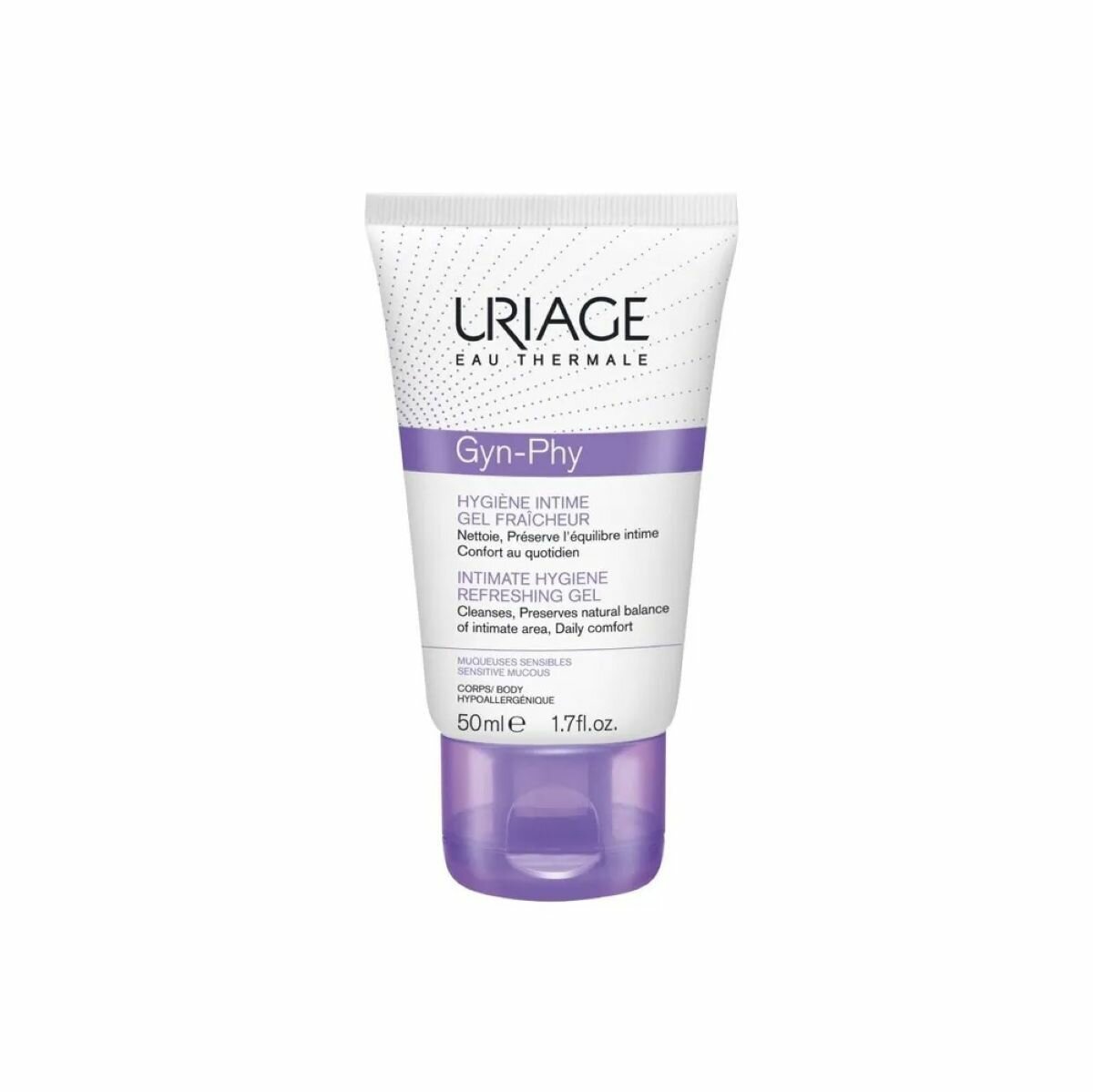 УРЬЯЖ ЖИНФИ Освежающий гель для интимной гигиены 50 мл  URIAGE Intimate hygiene Refreshing cleansing gel