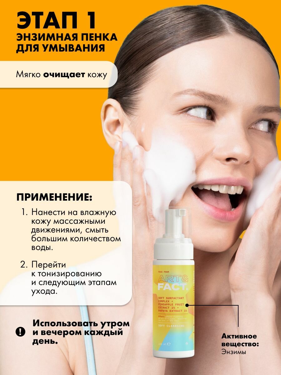 Картинки ART&FACT. / Набор косметики для эффективной борьбы с возрастными изменениями