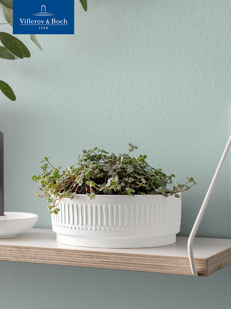 Кашпо 1000 мл, 17 см, It's my home Blossom like. by Villeroy & Boch, Премиум-Фарфор