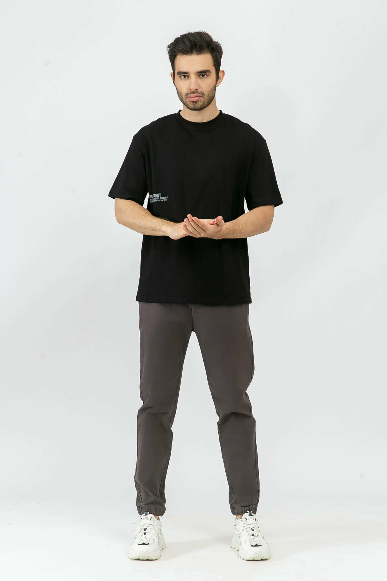 Брюки джоггеры TERRA PRO, размер 30, dark grey — фото 1