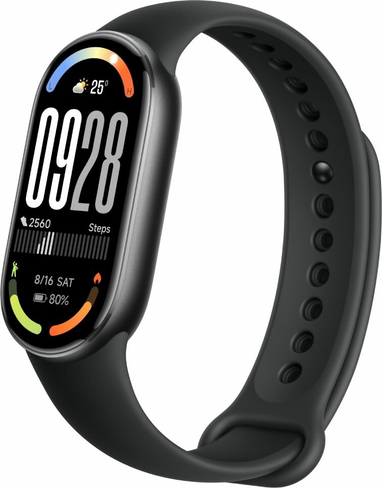 Фитнес-трекер Xiaomi Smart Band 10 AMOLED черный