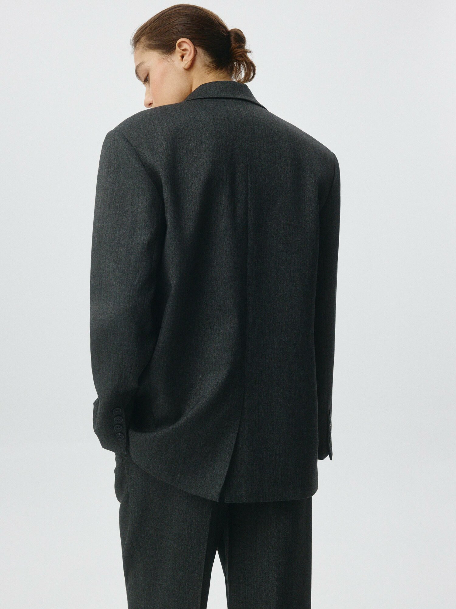 Пиджак Sela, размер 44, антрацитовый — фото 1