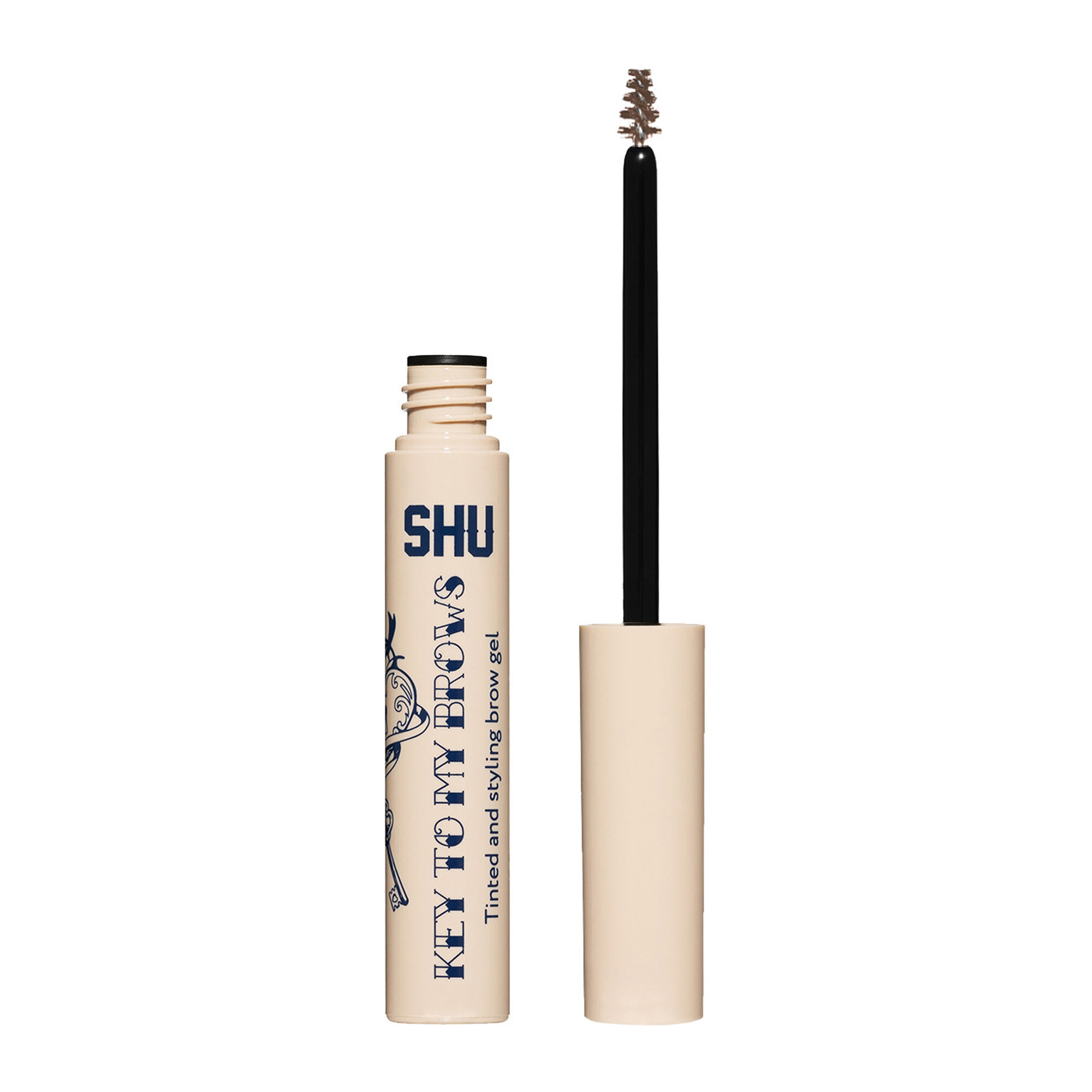 Гель для бровей SHU "Key To My Brows", коричневая, гелевая, 6 мл