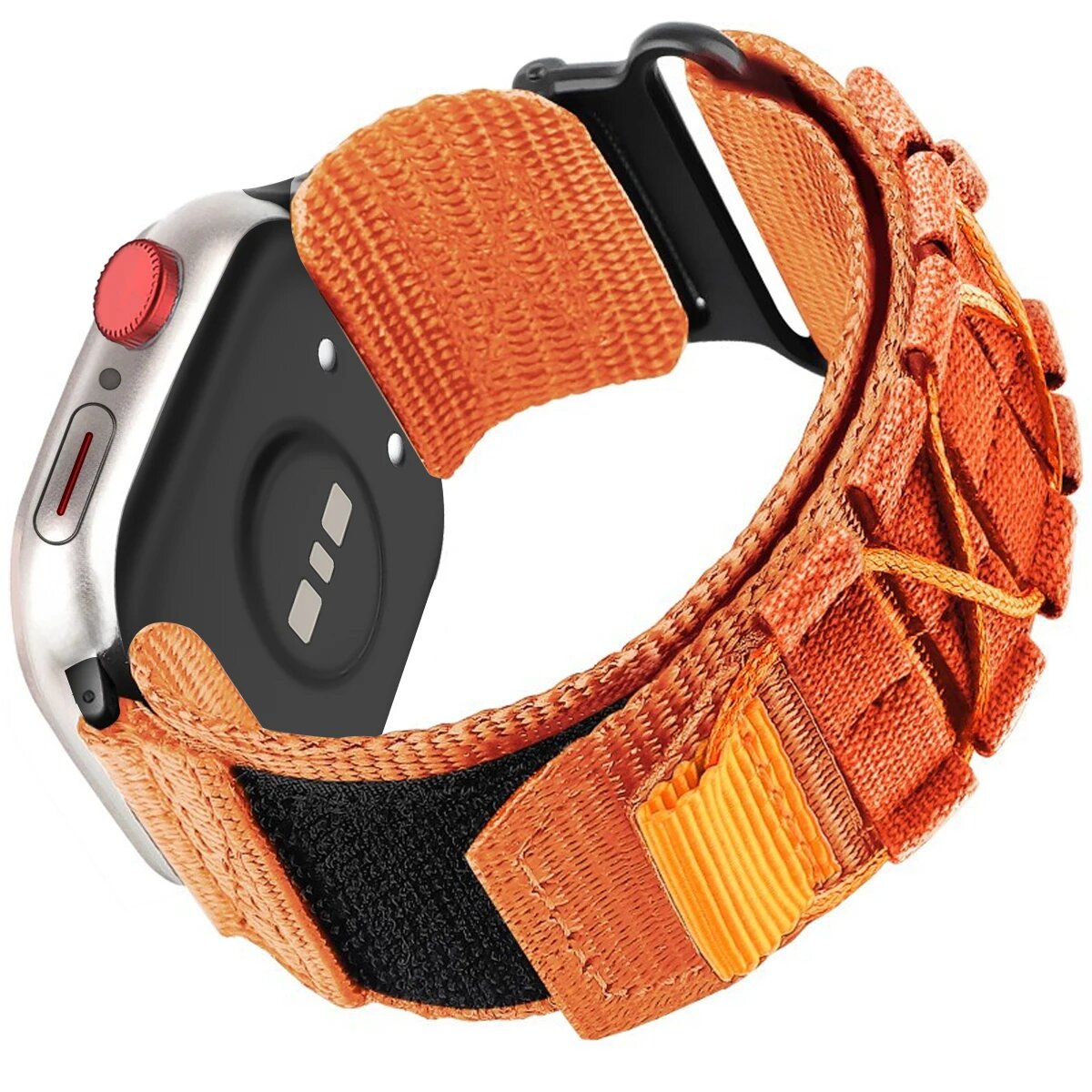 Спортивный ремешок для Huawei Watch Fit 3 CAOWTAN Orange Black for Huawei Fit 3-L