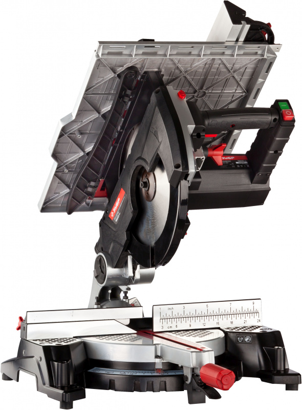 Торцовочная пила Зубр ЗПТК-305-1900 1900Вт 4200об/мин d=305мм