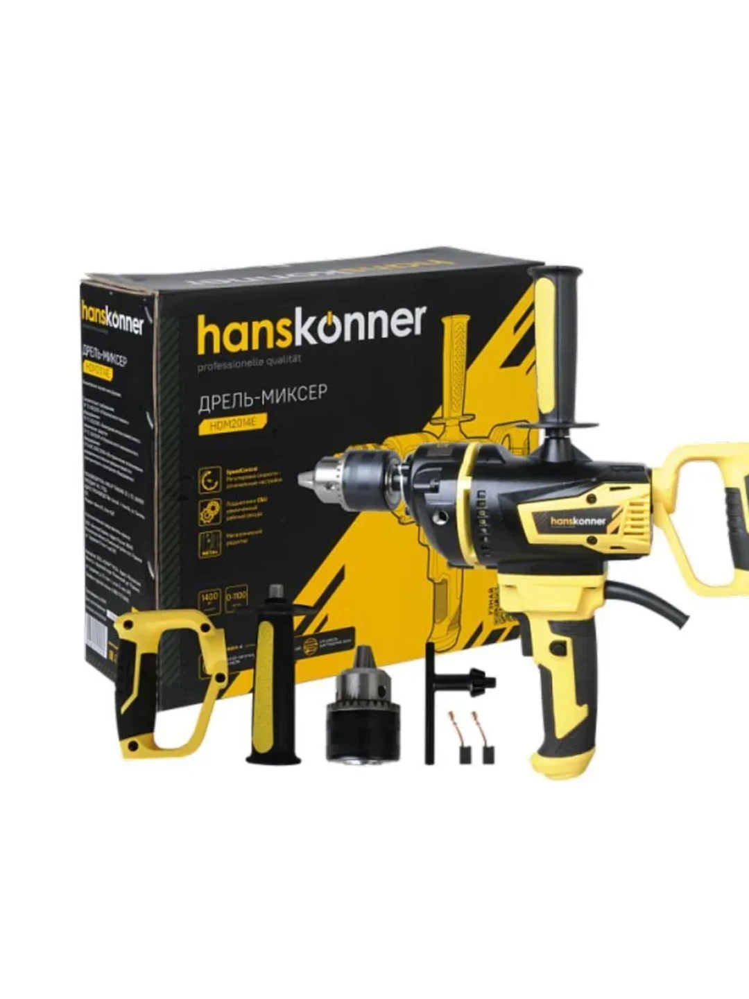 Дрель-миксер Hanskonner HDM2014E — фото 1
