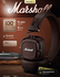 Беспроводные наушники Marshall Major V, Bluetooth 5.3, Brown/Кори...