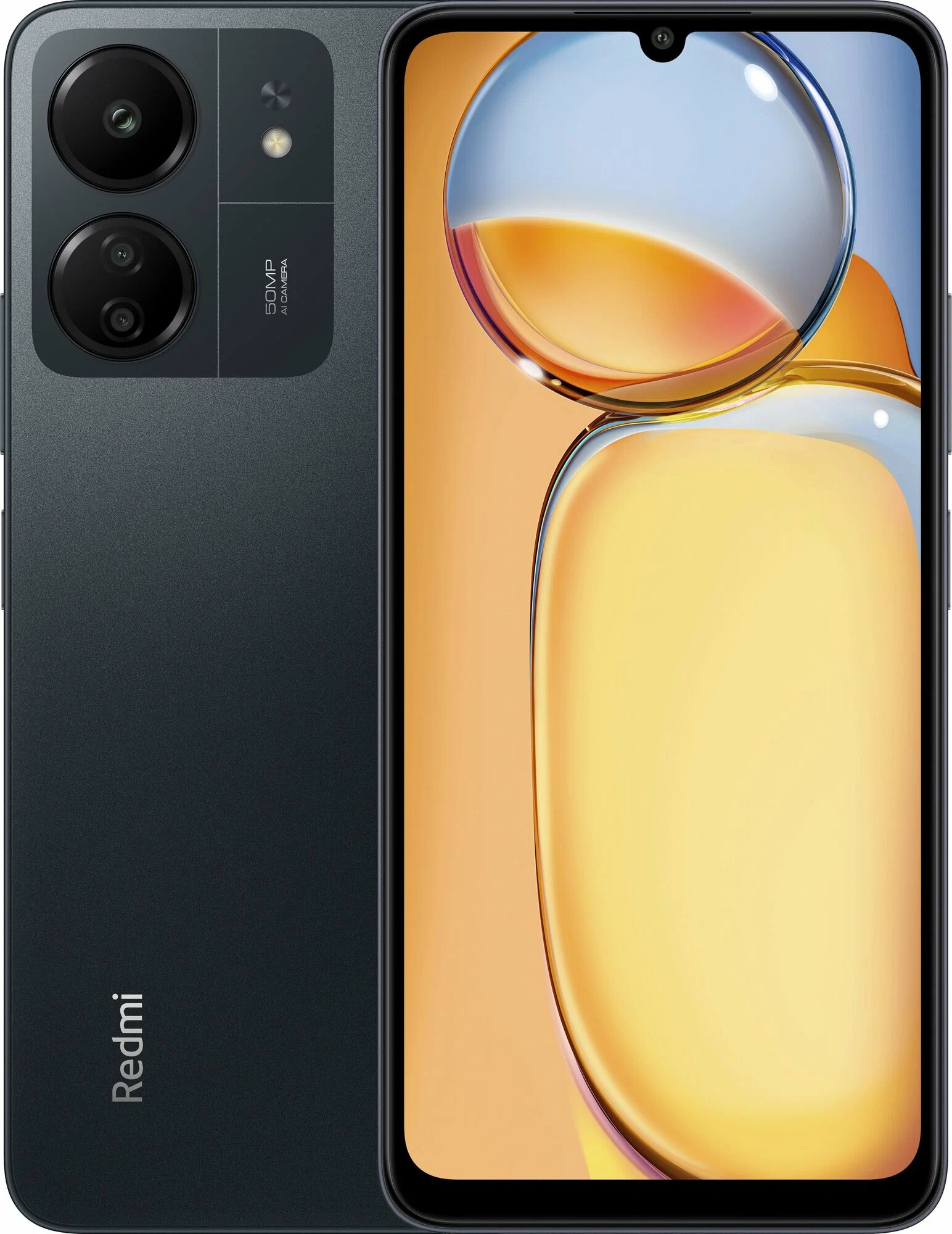 Смартфон Xiaomi Redmi 13C 8/256 ГБ android, Dual nano SIM, черный
