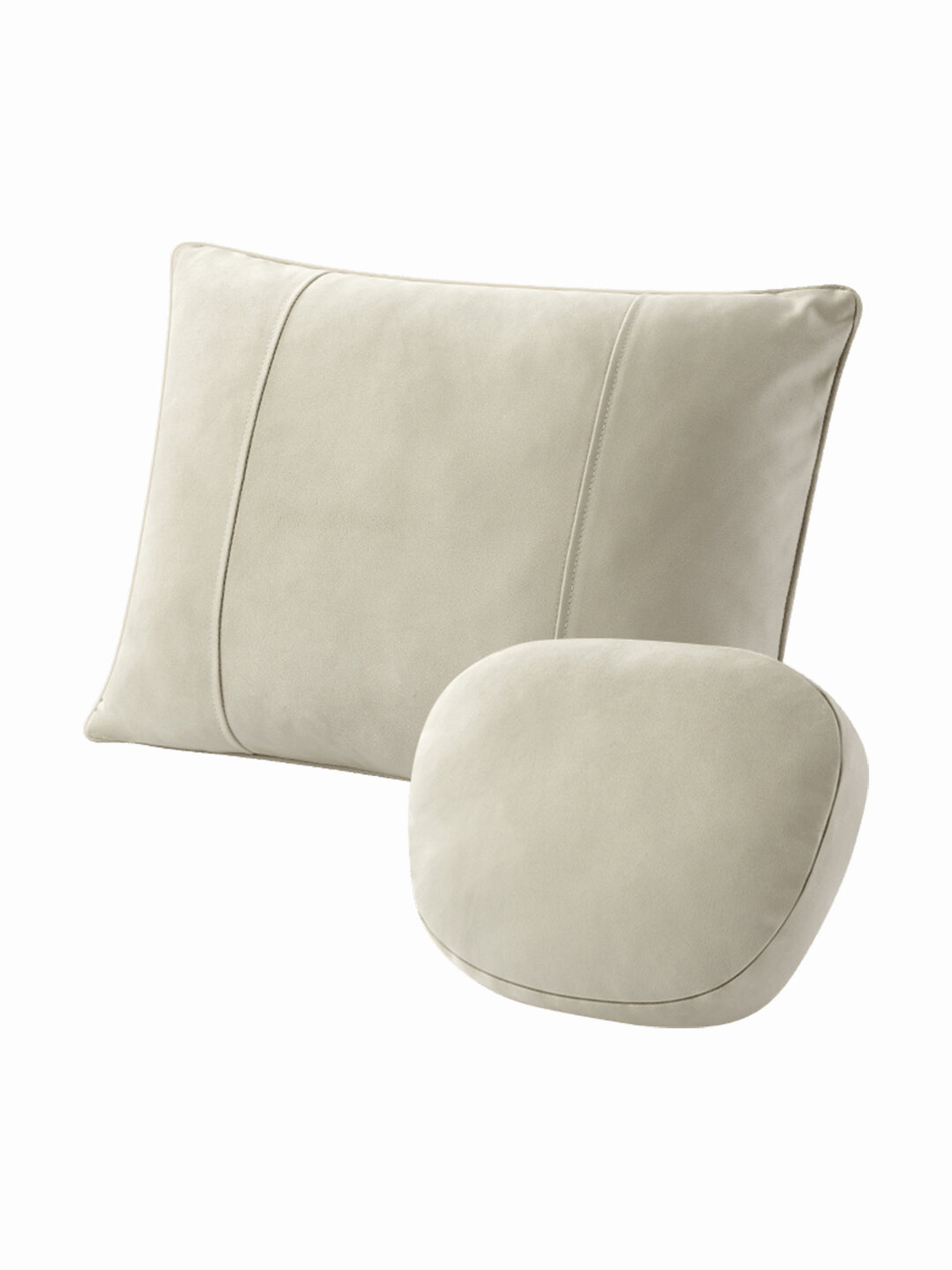 Комплект ортопедических подушек для шеи и поясницы Xiaomi 8H SPEED Pressure Relief Car Headrest and Waistrest Set Beige (TZ6+K14)