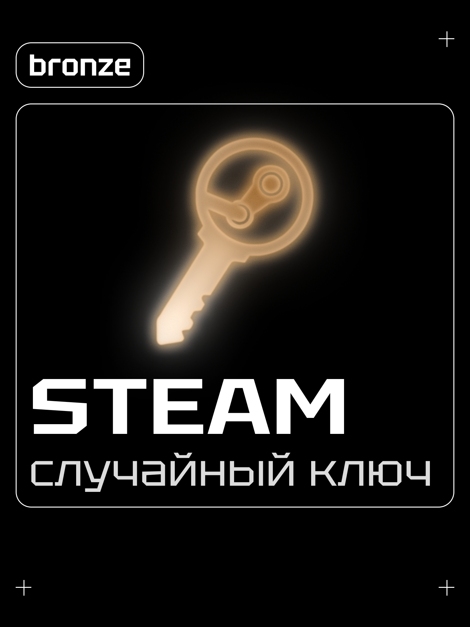 Случайный Ключ Steam | Базовый Уровень Bronze | Цифровая Игра для PC