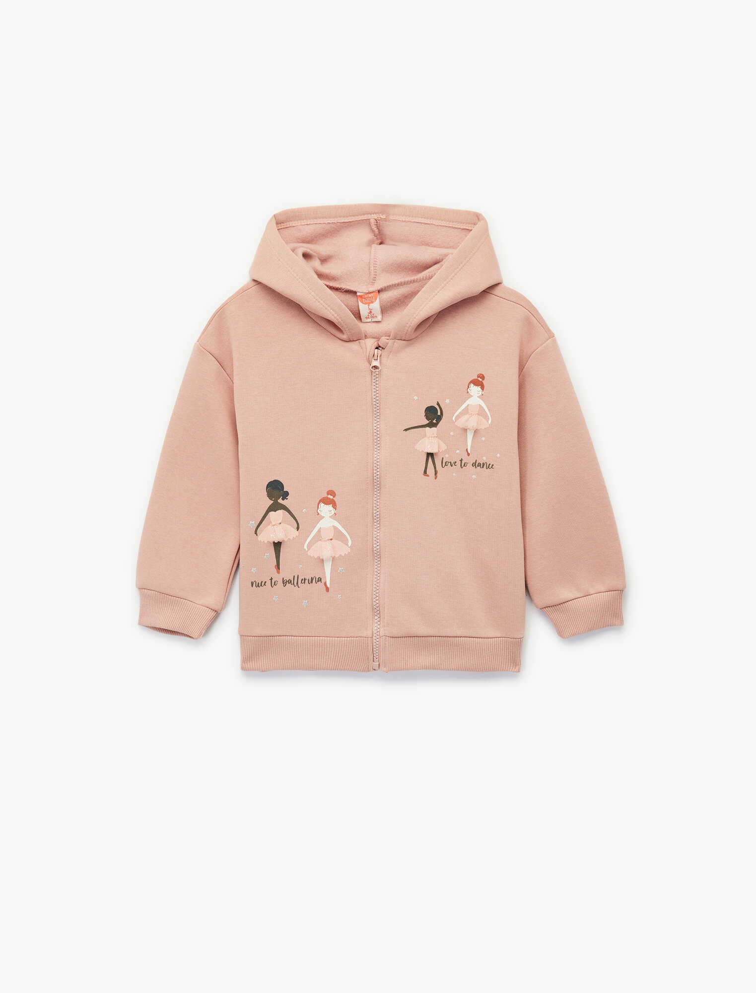 Свитшот KOTON, размер 4-5 лет, розовый