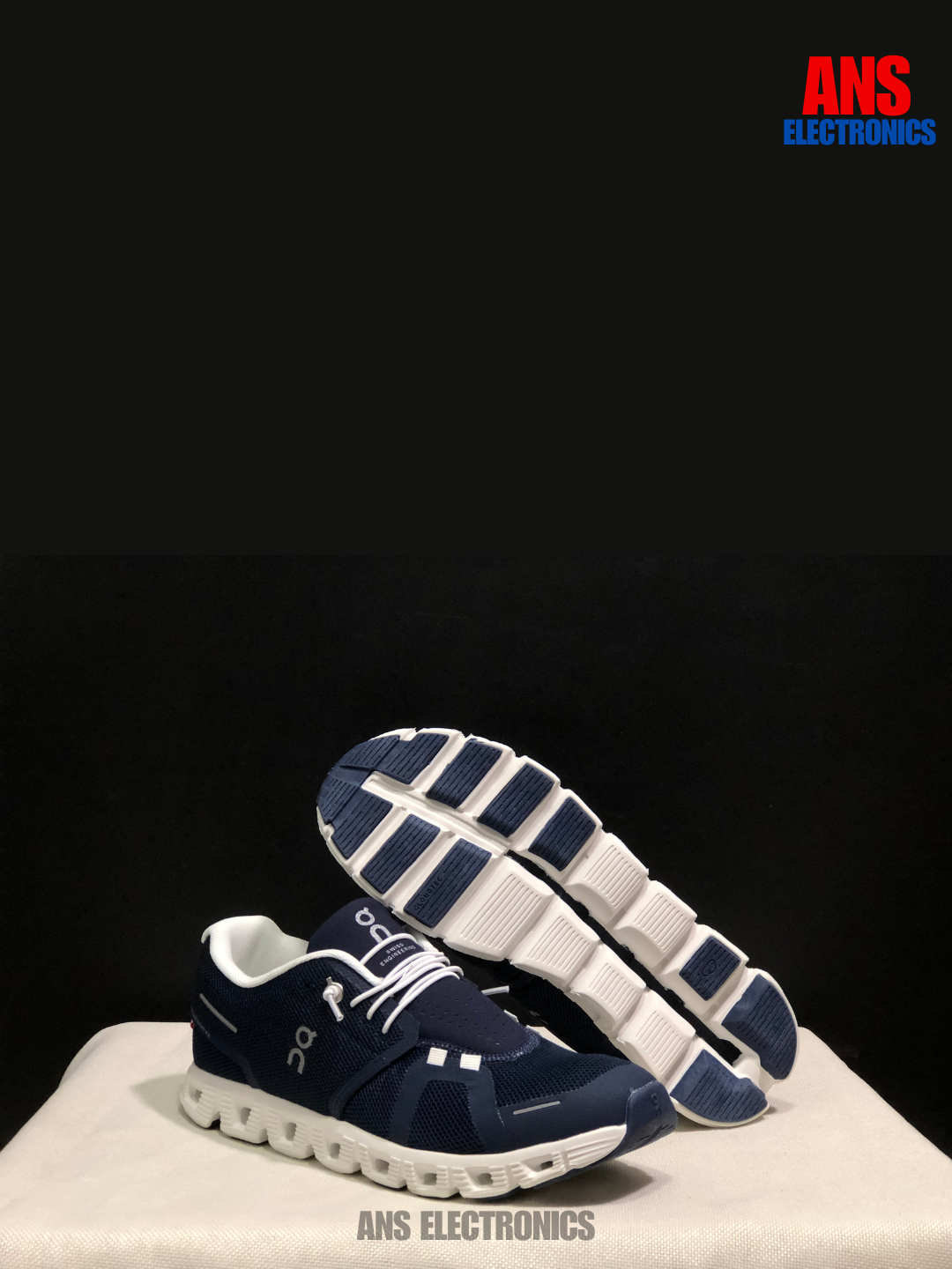 Кроссовки  On Cloud, полнота B (US)/ на среднюю стопу, размер 40, темно-синий — фото 1