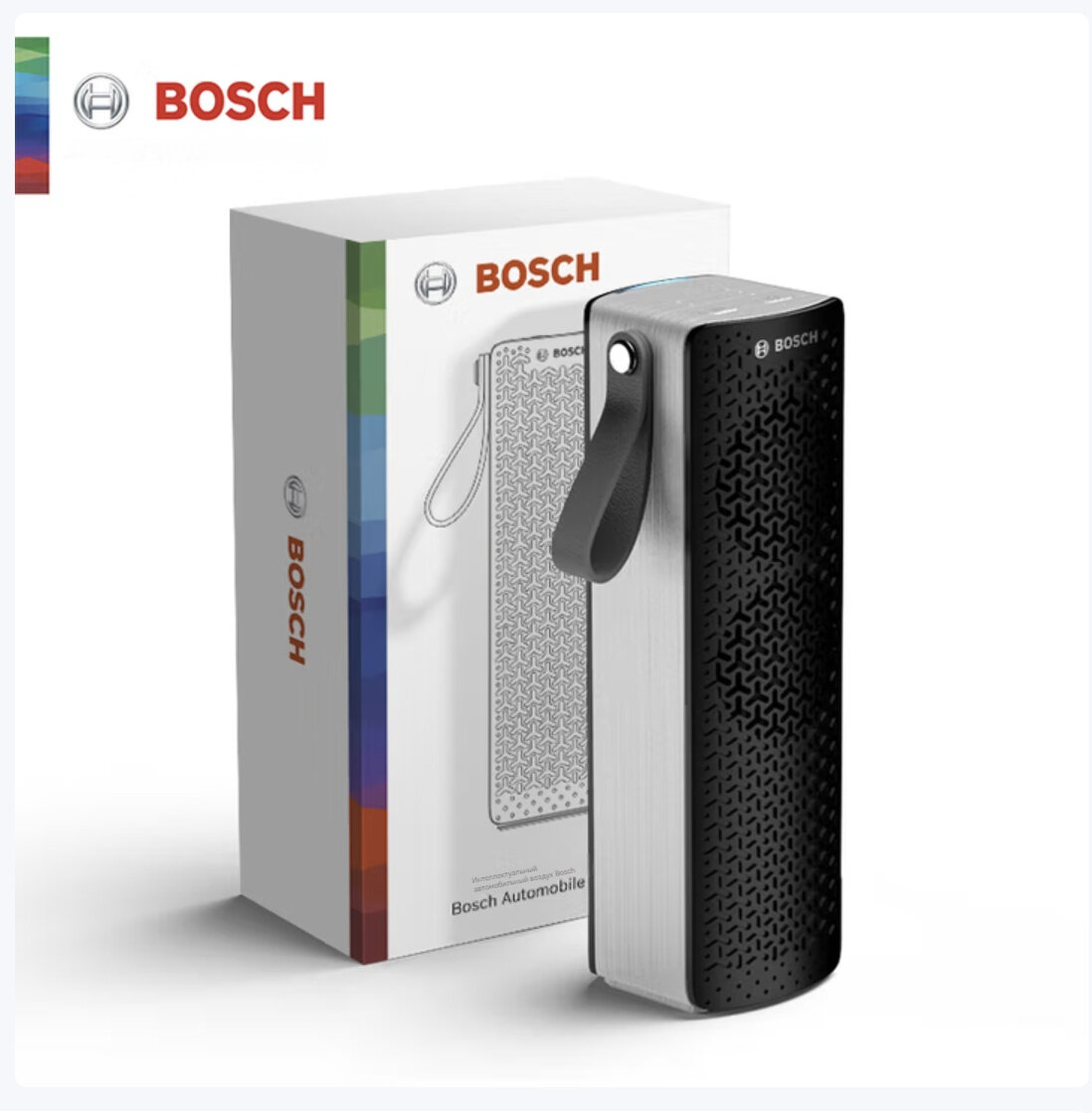 Автомобильный очиститель воздуха Bosch M3, с тремя фильтрами, с генерацией ионов, черный