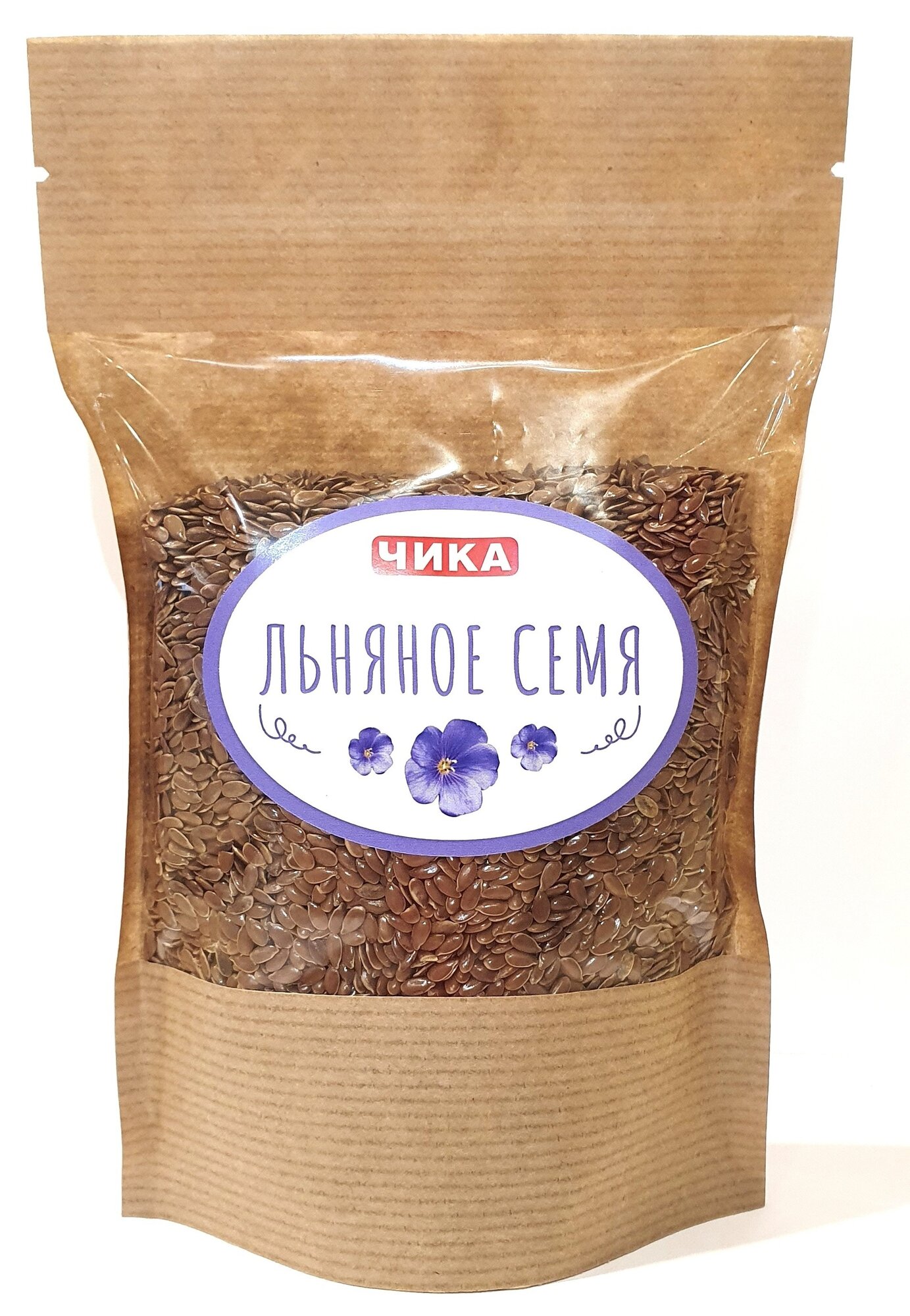 Сухой корм для птиц и грызунов чика Льняное семя 200г