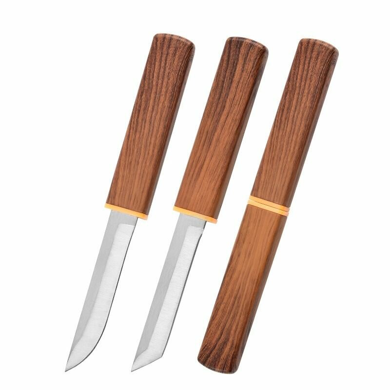 Нож танто "2в1", кухонный и походный, складной, универсальный