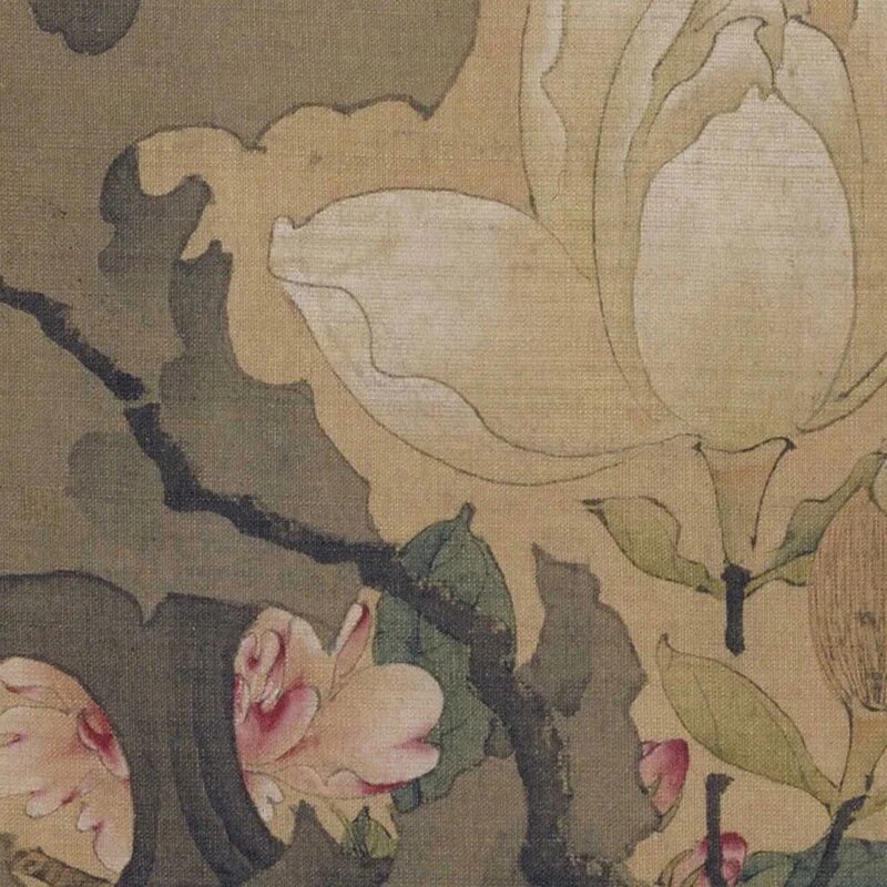 Копировальная картина «Орхидея каменного кольца», Rice paper, 30x40cm