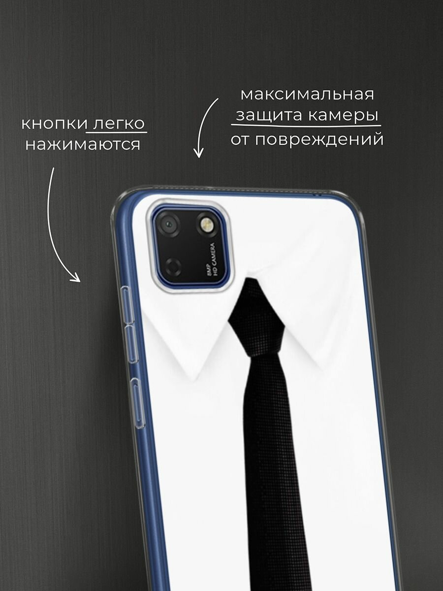 Чехол на Honor 9S/Huawei Y5p / Хонор 9S/Хуавей Y5p с принтом "Галстук" — фото 1
