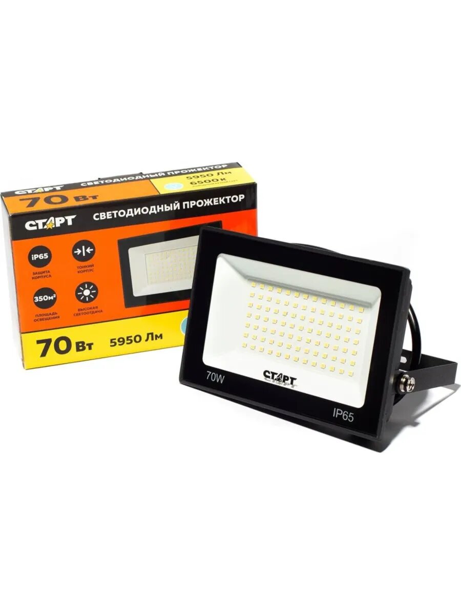 Светодиодный прожектор LED FL 70W65 N 5950 Лм IP65
