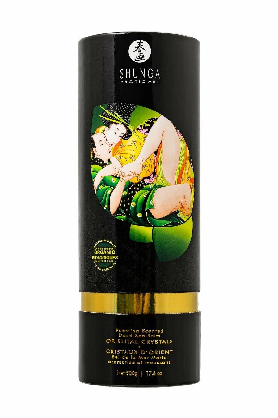 Соль мёртвого моря для ванны Shunga Oriental Crystals "Цветок лотоса" 500гр