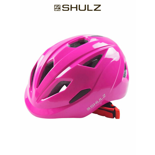 Шлем SHULZ KIDS Bubble LED Фуксия, с маячком, обхват 50-54 см, (S)