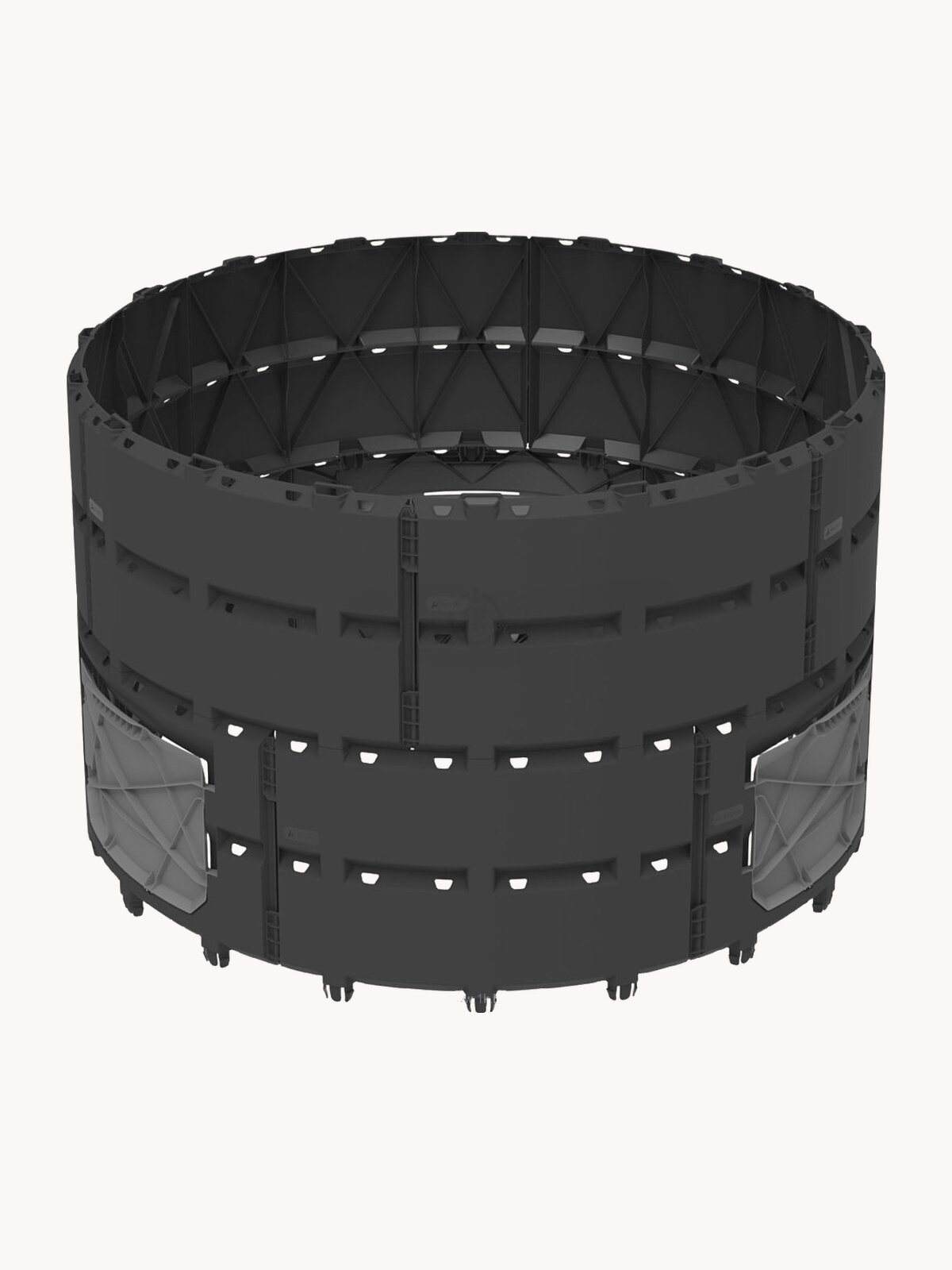 Компостер «Агроном Премиум», 800л, Альт-Пласт, чёрный, полипропилен