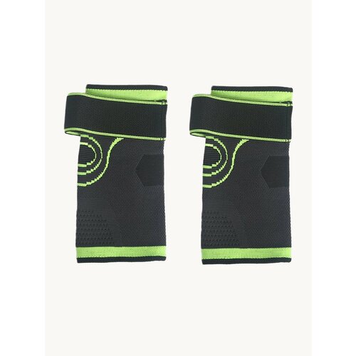 Бандаж на локтевой сустав, 2 штуки, размер универсальный / Суппорт компрессионный для локтя / Регулируемый ортез