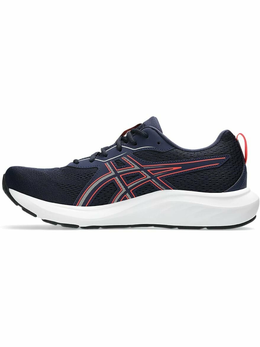 Кроссовки ASICS GEL-CONTEND 9, полнота F, размер 9.5 US, синий/красный — фото 1