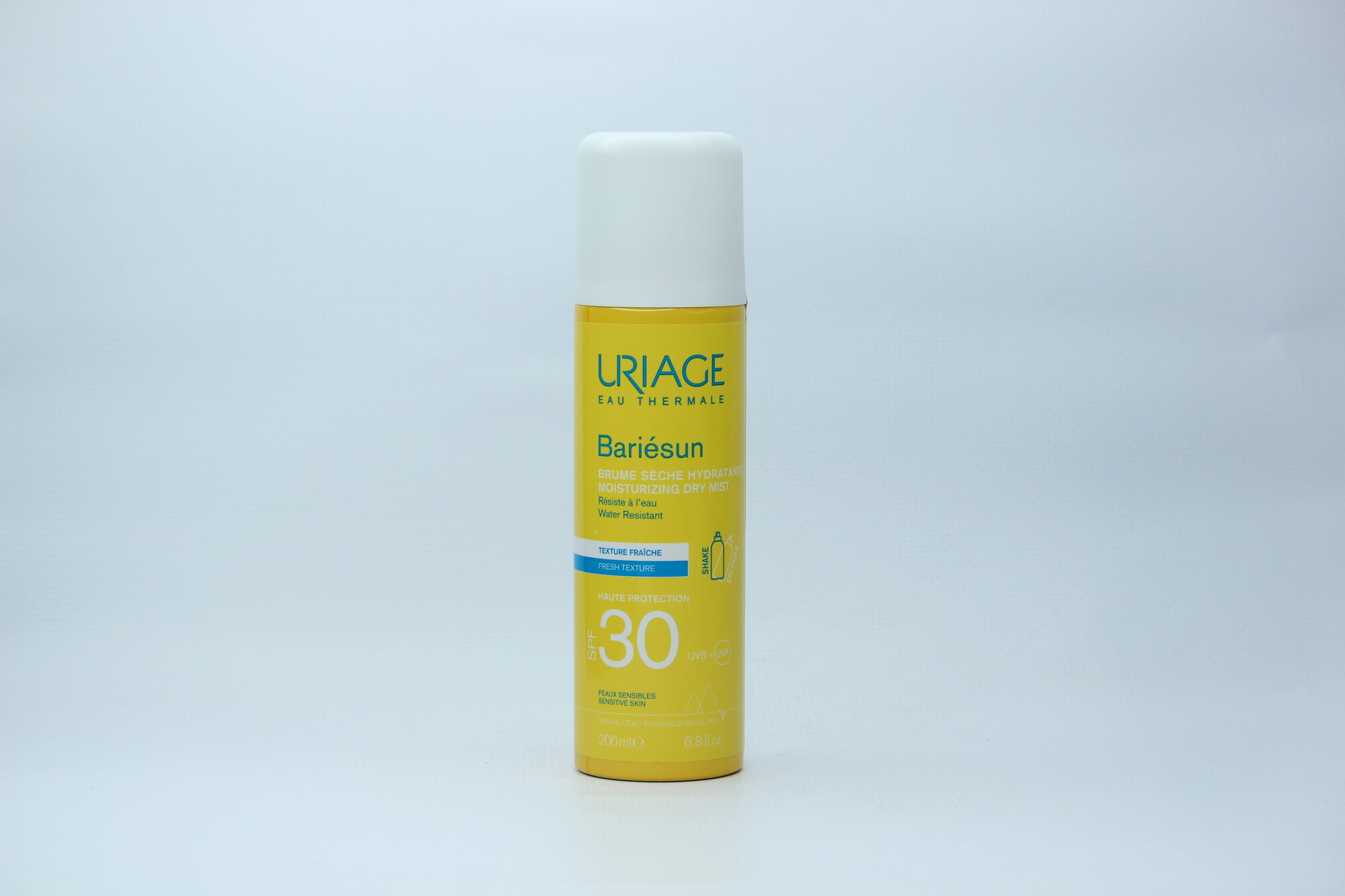 Uriage Bariesan сухая дымка-спрей солнцезащитная SPF 30, 200 мл — фото 1