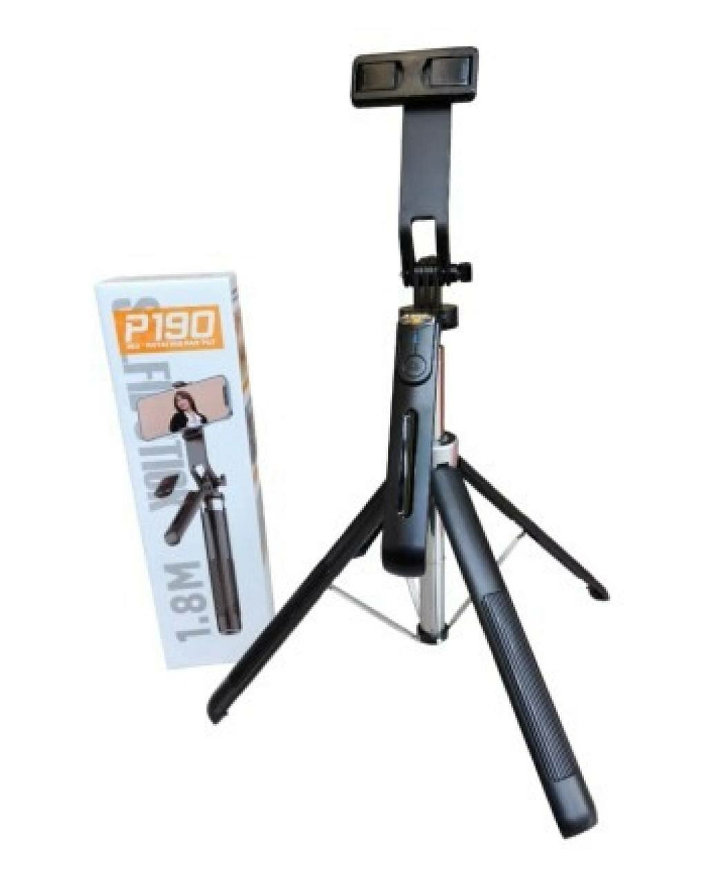 Bluetooth селфи-стик с триподом P190 1,8м, Селфи палка +штатив